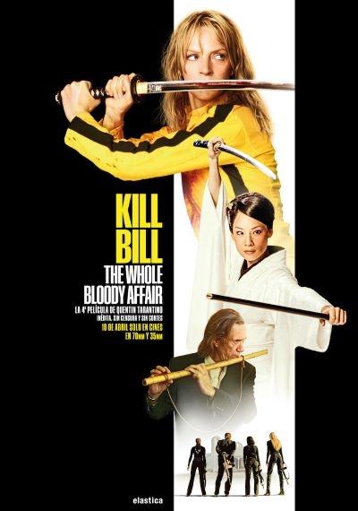 Caratula IN ENGLISH WITH SUBTITLES IN SPANISH - KILL BILL THE WHOLE BLOODY AFFAIR