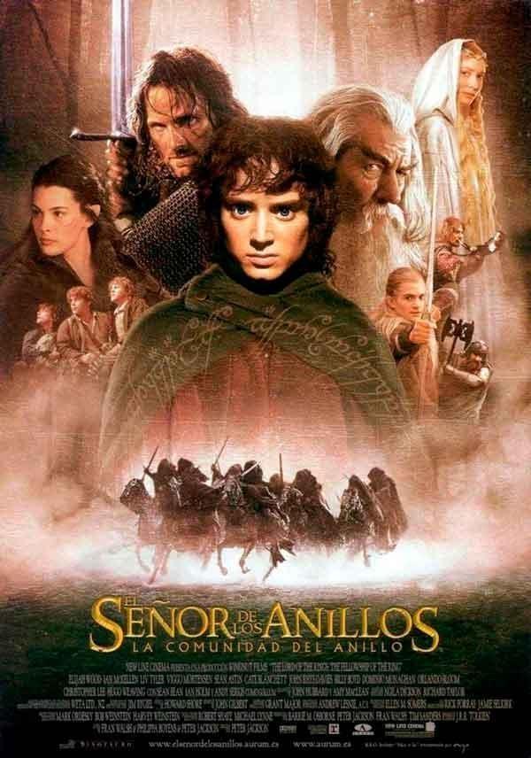 Caratula EL SEÑOR DE LOS ANILLOS: LA COMUNIDAD DEL ANILLO-VERSIÓN EXTENDIDA